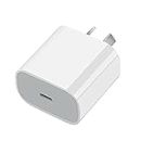 Qimoo USB C Charger, 20W iPhone 12 Fast Charger Block USB Type C Wall Charger with PD 3.0, Durable Compact USB-C Power Delivery Adapter Compatible with iPhone 12/12 Pro/12 Pro Max 12 Mini, 11 Pro Max, Galaxy S21 Ultra Plus S20 Series, Google Pixel