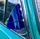 Breezies Wind Deflectors for classic car vw mini jaguar beetle BLUE AAC252B