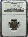 1916 D 10C NGC AG 3 Mercury Silver Dime RARE KEY Date Problem Free Coin Cheap