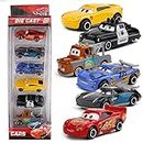 SaleOn Set Of 6 Free Wheel High Speed Unbreakable Die Cast Mini Metal Toy Car, Play Car Set For Kids, Best Gifts Toys For Kids/Boys, Set Of 6 Car Models, Multi Colour, Size: 7 X 3 X 2.5 Cm