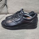 SAS Mens Time Out Walking Leather Shoes Size 14 M Black Lace Up Tripad Comfort