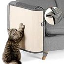 NATUYA Cats-Cats-Cats-Cat Furniture Protector-Cat Scratch Deterrent Cushion-Stretch Anti-Scratch Sofa Cushion (grigio scuro, destra)