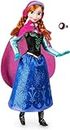 Offical Fr0zen - Elsa and Anna's Anna Classic Doll toy with ring