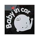 Alamor Baby In Car Waving Baby On Board Letrero De Seguridad Cute Car Decal Vinyl Sticker