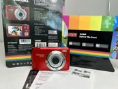 Cámara digital Polaroid i20X29 20 MP roja compacta con zoom óptico 10x enfoque automático
