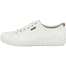 ECCO Men's Soft 7 Sneaker, White, EU 44/US 10-10.5