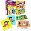 Flashcards and Resources for Teaching Language (Advanced Action Words and Action Words in Sentences)