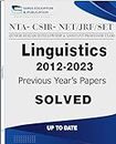 Nta Ugc Net Linguistics Previous Year Paper Book | To Upto Date