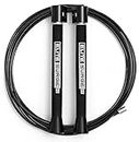 Elite SRS Surge 3.0 Professional Speed Rope for Double Unders - Patented Dual Bearing Ultra Light-Weight Handle for Premium Spin Control and Kink-Resistant Cable for the Ultimate Speed Jump Rope