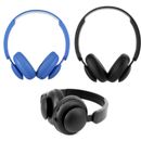 Wireless Bluetooth On-Ear Headphones - Black/ Blue