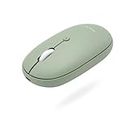 Macally Wireless Bluetooth Mouse - Strong Connection - Quiet, Comfortable, Rechargeable Mouse for MacBook Air/Pro, Mac, iMac, Apple iPad - Wireless Mouse for Laptop, Windows PC Desktop