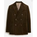 J. Crew Suits & Blazers | J.Crew Mens Kenmare Suit Jacket Italian Cotton Corduroy Green Size 34s Bq447 | Color: Green | Size: 34s