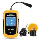 Mingzhe LCD Color Screen Portable Wired Fish Finder 100M Depth Range Sonar Echo Sounders Fishfinder