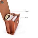 PU Leather Laptop Power Storage Bag Notebook Accessories Charge Pouch Travel AU