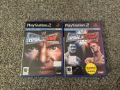 WWE Wrestling: SmackDown vs Raw, Just Bring it, Here Comes the Pain etc. PS2 VG