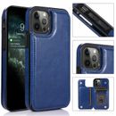Wallet Card Case Cover Leather Magnetic For iPhone 15 14 13 12 11 PRO MAX X XR 8