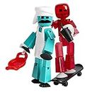 Zing Stikbot Poseable Collectible Stop Motion Action Figure Accessory Pack - Lifesytle (Pack A)