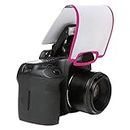 LumiQuest Soft Screen, Flash Diffuser & Light Softener, Universal Classic Design for Digital SLR Cameras, Neon Pink