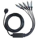 OSTENT Component HD-TV Audio Video HD AV Cable Compatible for Sony PSP GO