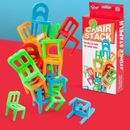 Chair Stack Balance Chairs Game Stacking Puzzle kids Educational Stocking Filler