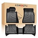 Car Floor Mats for Toyota Corolla 2020-2022, Heavy Duty TPE All Weather Automotive Floor Mats, 1st & 2nd Row Full Set Rubber Floor Liners, Anti Skid Car Mats, Black