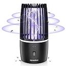 Mosquito Killer Lamp 2 In 1, Electric Insect Zapper Mosquito Killer, USB Rechargeable Fly Killer Portable Bug Zappers with Night Light, 360° Attract Zap Flying Insect for Indoor Outdoor Camping