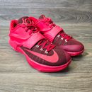 Nike KD 7 Basketball Sneakers Trainer Mens 11.5 Red Custom Shoes NIKE ID 2014