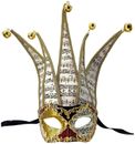 Colombina Jolly Musica Venetian Italian Made Masquerade Adult Womens Mens Mask
