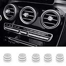 TopDall AC Air Vent Outlet Bling Crystal Shiny Accessory Interior Knob for Mercedes-Benz