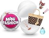 5 Surprise Mystery Capsule Real Miniature Collectible Mini Fashion Brands Series 1, Small Parts, not for children under 3