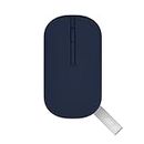 ASUS MD100 Marshmallow/Silent, Adj. DPI, Multi-Mode, with Solar Cover Wireless Optical Mouse (2.4GHz Wireless, Bluetooth, Quiet Blue)