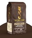 Mushroom Coffee – Ground Dark Roast Organic Lions Mane Coffee for Super Human Focus, Memory & Concentration – High Caffeine Arabica Brain Booster – Strong Nootropic Energy for Peak Performance