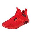 Puma Unisex-Kid Enzo 2 Refresh Jr High Risk Red-Black Sneaker - 4UK (38567701)