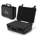 COSTWAY Portable Waterproof Hard Case, Compact Camera Case with Customizable Fit Foam, Dustproof Protective Tool Box for Electronics, Drones, Camera and Lens (18 Inch, 45x34x18cm)