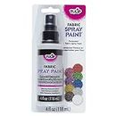 I Love To Create Tulip Fabric Spray Paint 4oz-Silver Diamond Glitter, Other, Multicoloured, 118.3 ml (Pack of 1)