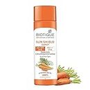Biotique Bio Carrot Face & Body Sun Lotion | SPF 40 UVA/UVB Sunscreen | Prevents Ageing and Soothes Dry Skin| 100% Botanical Extracts | Suitable for All Skin Types | 120ml