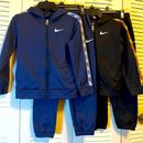 Nike Matching Sets | Boys, Nike Tracksuit 2 For $65 Size 7 | Color: Black/Blue | Size: 7b