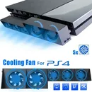 Base Fan Stand For Sony PS4 Pro Slim Game Console Play Station Playstation PS 4 Cooling Support