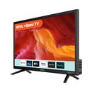 NEw 24" inch LED 720P HDTV SMART w/ROKU Apps Black HD TV