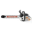 FARMMAC F380W Gas Chainsaw with 24 Inch Alloy Solid Bar, 72cc 2-Cycle Gasoline Power Chain Saws, 3.6KW 4.8HP for Professional Logging Work, Power Chain Saw All Parts Compatible with MS381 MS380 038