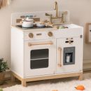 Robud Large Kids Cooking Pretend Play Kitchen Set Wooden Playset Toys Gifts