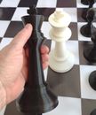 Giant 8 Inch High Chess Set With 8-1/2" High Kings Indoor Outdoor