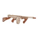 Rokr Thompson Submachine Gun Toy Gift for Boys Wooden Puzzle LQB01 Firing Model