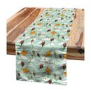 East Urban Home Spring Table Runner Polyester in Blue/Gray/Yellow | 72 D in | Wayfair AFF1E2B39C3E4D718BC1ECCB4031BC67
