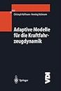Adaptive Modelle für die Kraftfahrzeugdynamik (VDI-Buch)