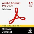 Adobe Acrobat Pro 2020 | Student & Teacher Edition | PC Code