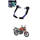 LOVMOTO Universal 7/8in 22mm Motorcycle Adjustable Brake Clutch Lever Protector CNC Lever Protector Guard Handlebar Hand Guard (Blue) Comfortable with C-B Hor-net 160