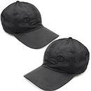 THE DDS STORE Men Quick Dry Ultralight Outdoor Sports Hat Adjustable Travel Summer Cap (Color May Vary) Black
