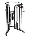 Inspire Fitness FTX Functional Trainer - Compact at Home Workout Machine with Accessories - Space Saving Design - Home Gym Cable Machine and Two 165 lb Weight Stacks