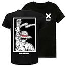 T-shirt de Monkey D. Luffy 'One Piece' - Inspiré par la série anime 'One Piece' et le futur roi des pirates - Nakama Clothing (M)